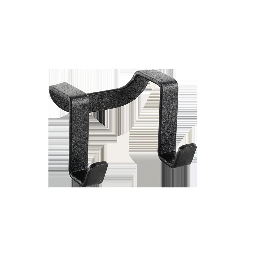 Doppelhaken "Origin Lava", Schwarz, matt, 6 x 4 x 4 cm - 2