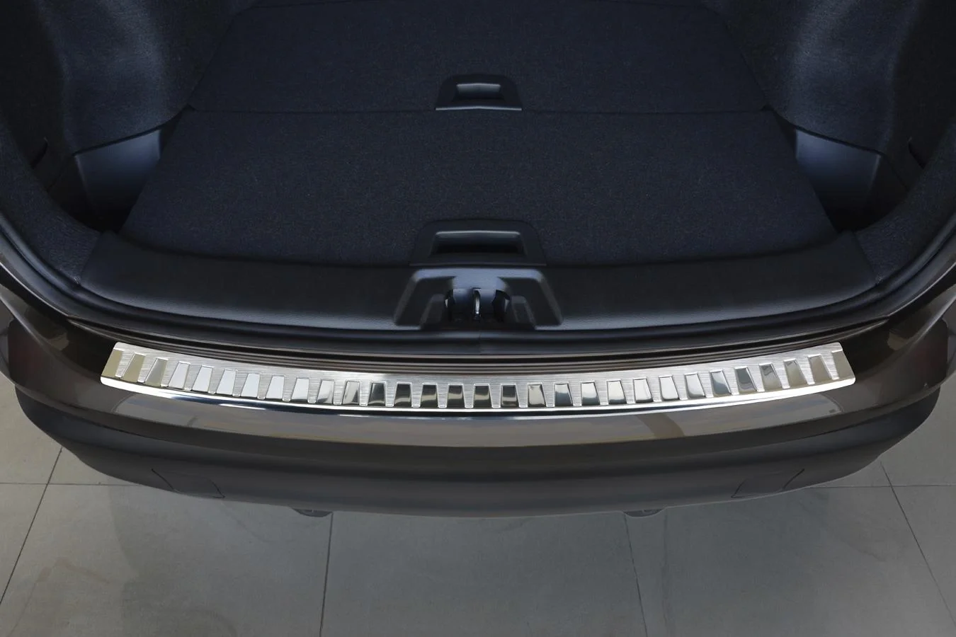 Ladekantenschutz Nissan QASHQAI CROSSOVER Baujahr 2013 - / Edelstahl - 3