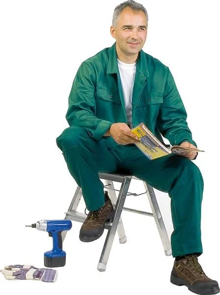 Arbeits-Bundjacke, grün, Gr.46 - 2