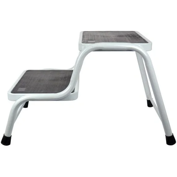 Wohnwagentreppchen mit 2 Stufen Schwarz 300kg - 2