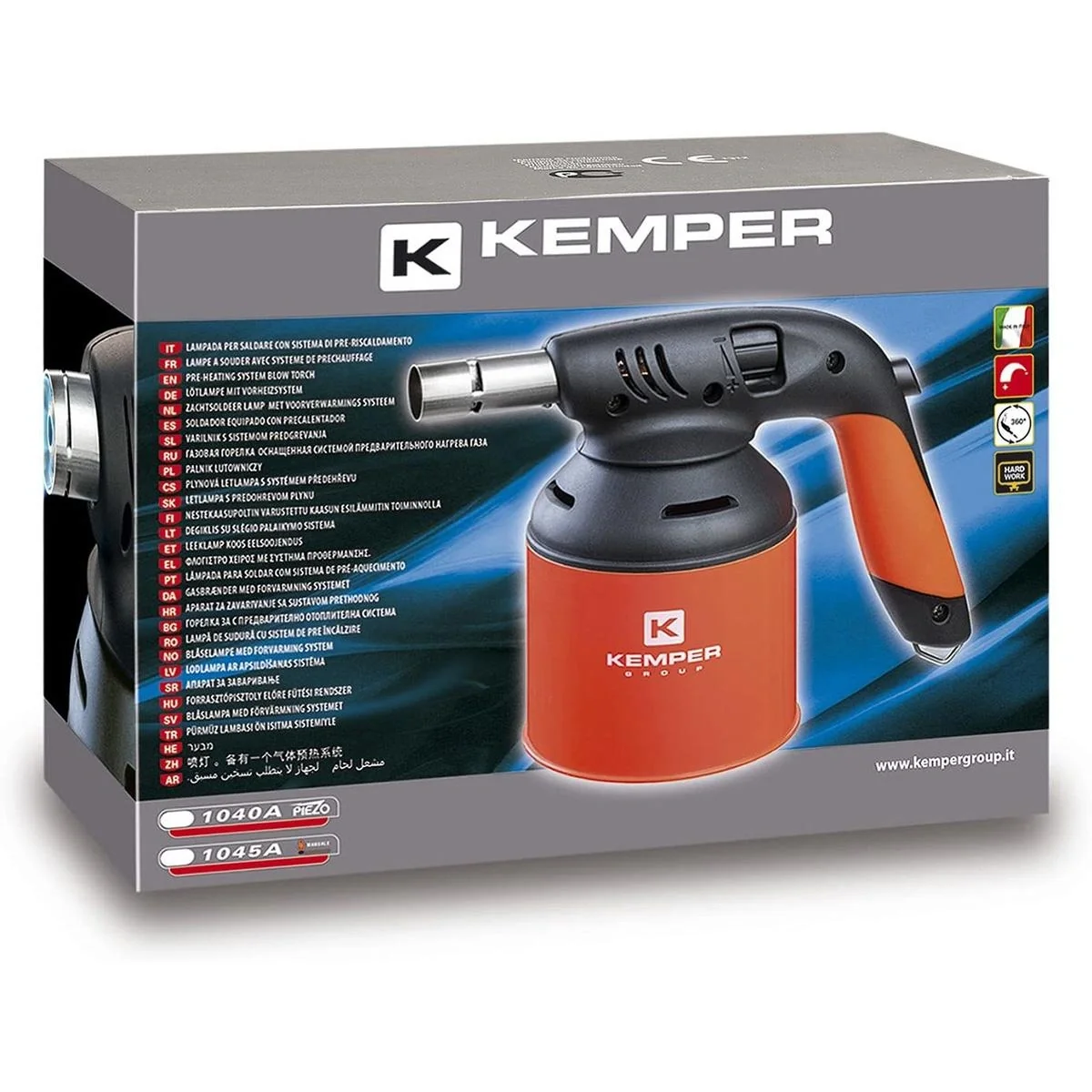 1040A Top Line Lötpistole Lötbrenner - 1750 Grad - 190g - automatische Zündung - 2