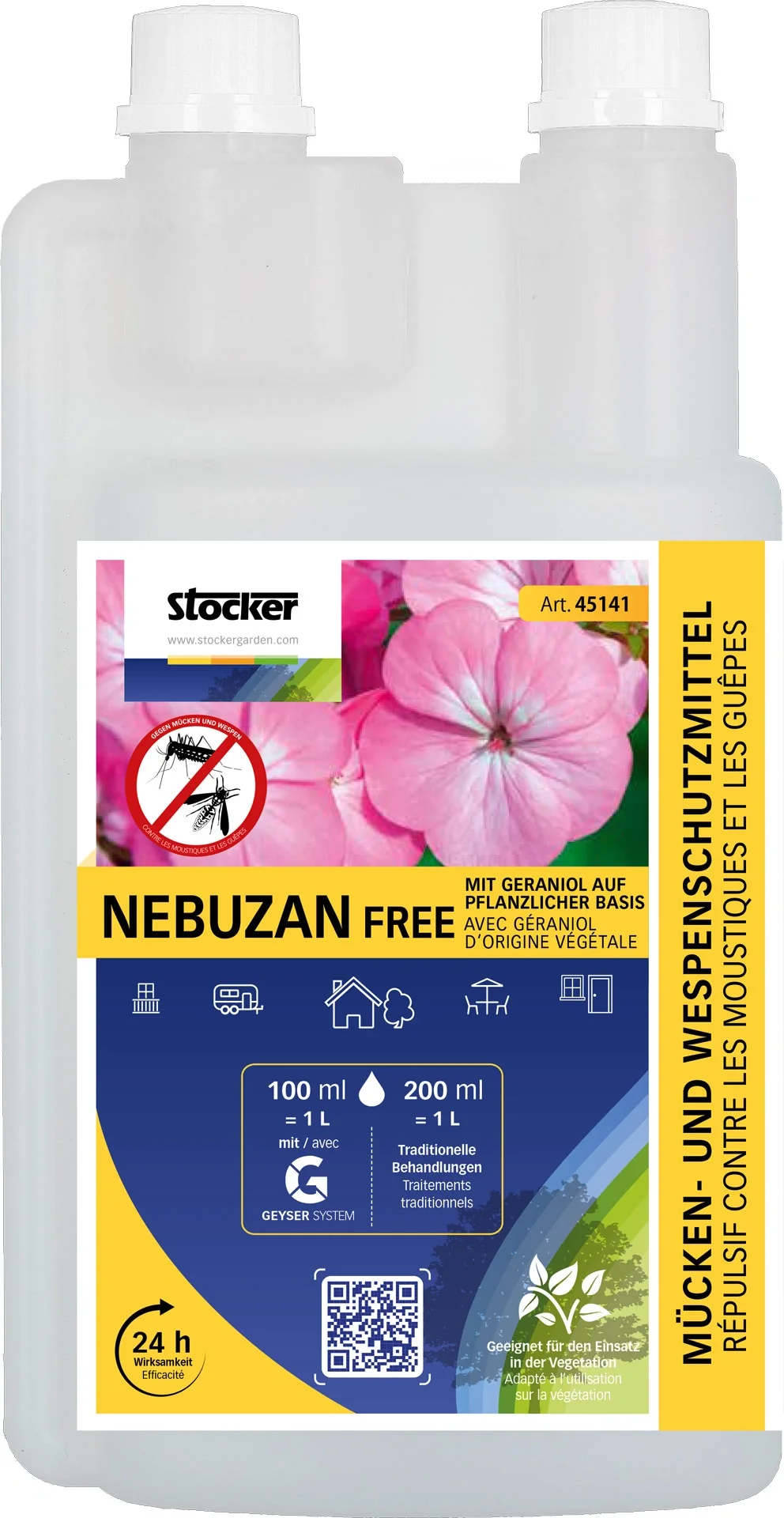 Nebuzan AT-DE-FR Mückenschutzmittel 1 L - 1