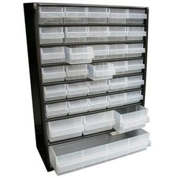 Raaco Kommode mit 34 Schubladen - 42x30,6x15cm - 2