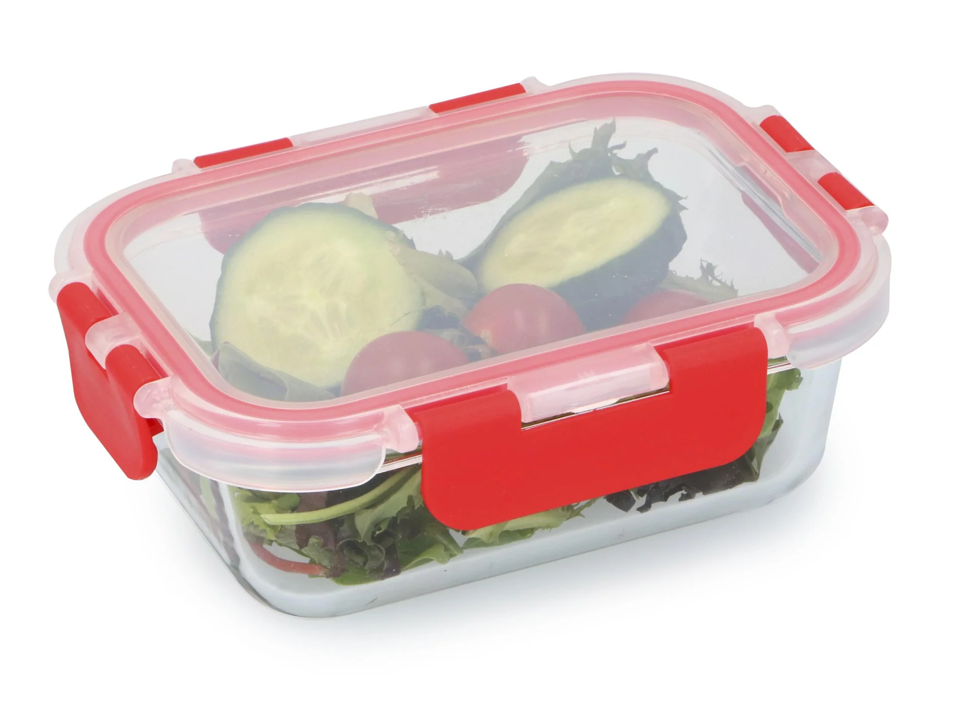 Glas-Frischhaltedose, 390 ml, 15,6 x 12 x 5,6 cm - 2