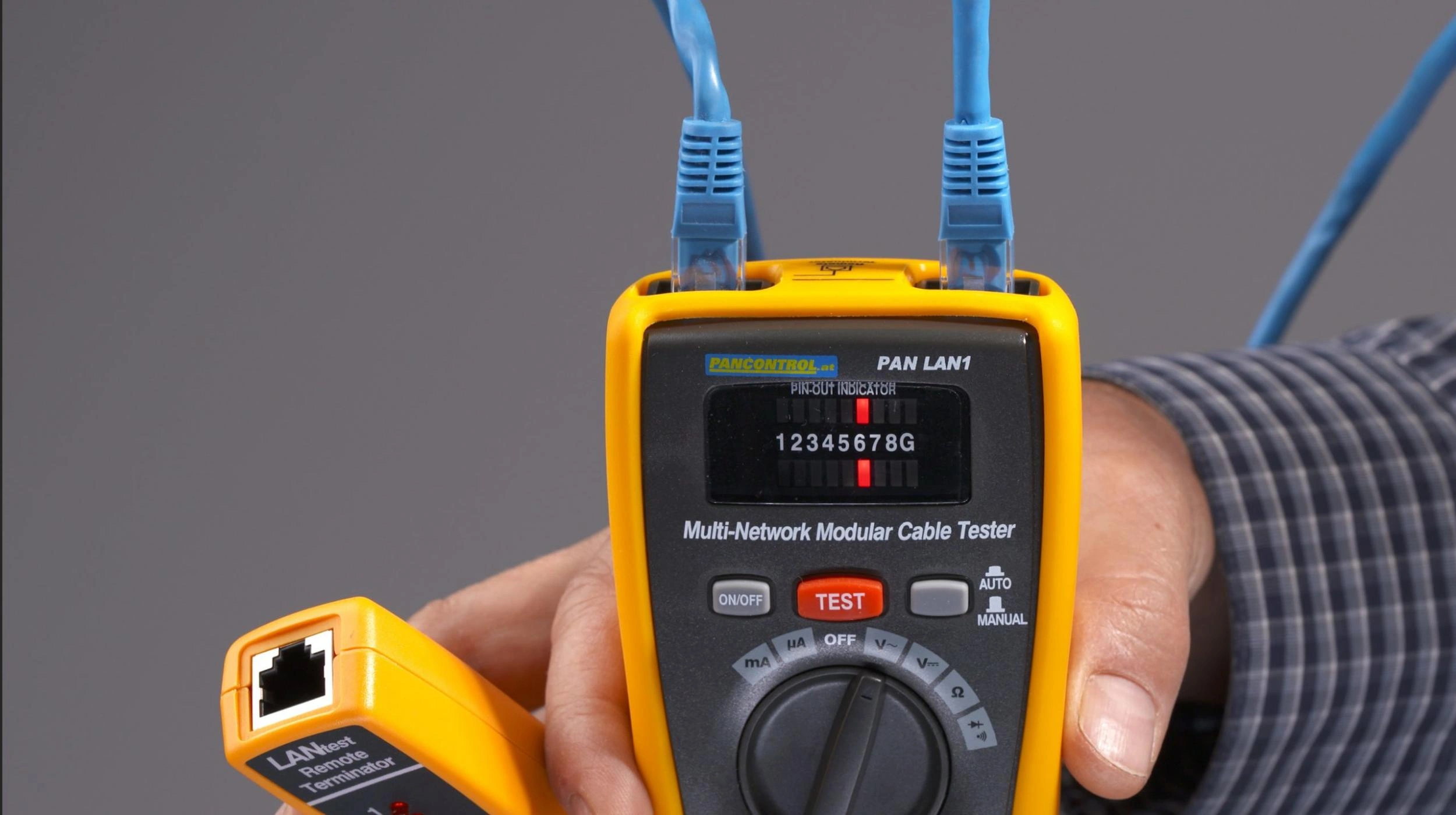 PAN LAN1 - LAN Tester und Digitalmultimeter - 4