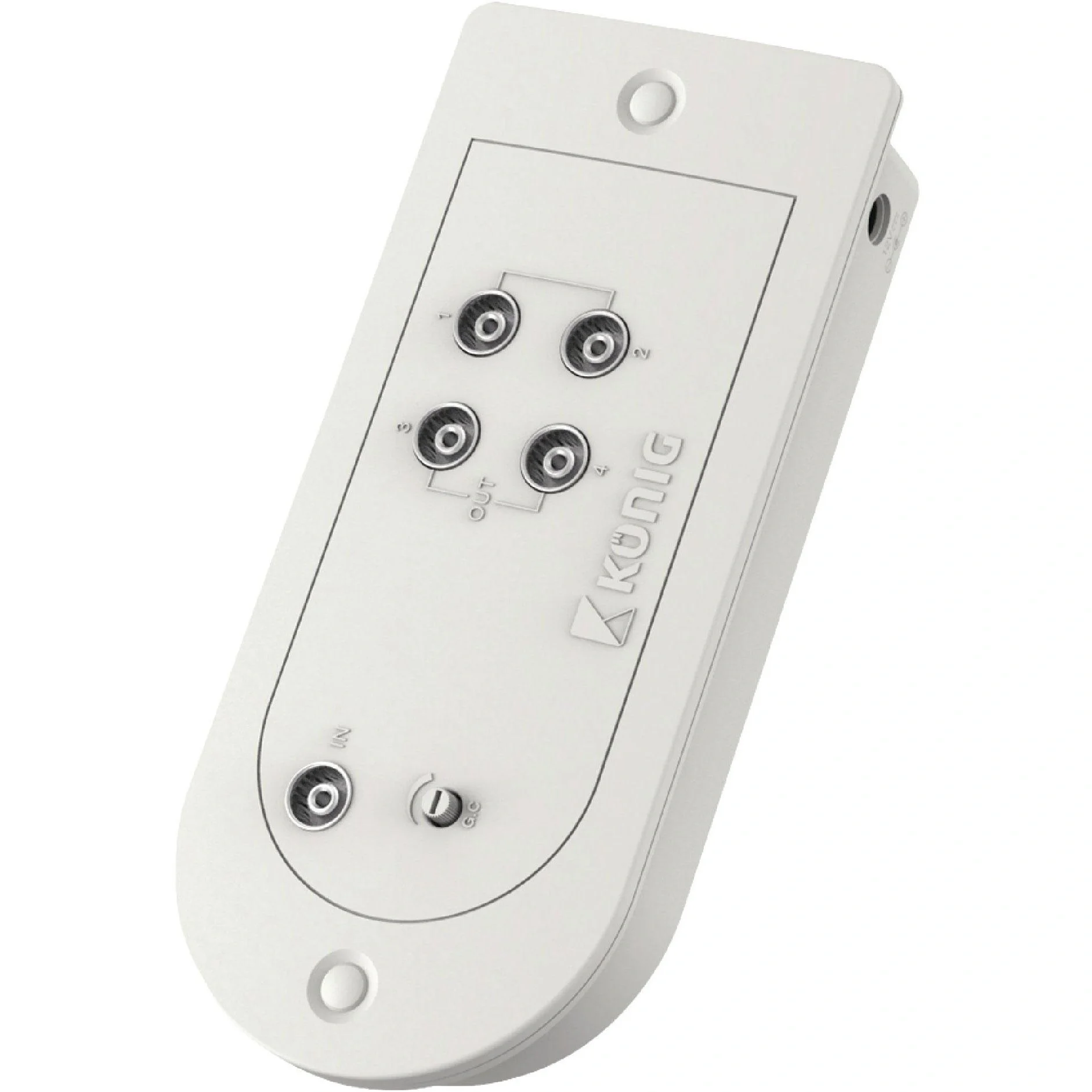 Kabel-TV Verstärker 20 dB 4 Ausgänge - 1