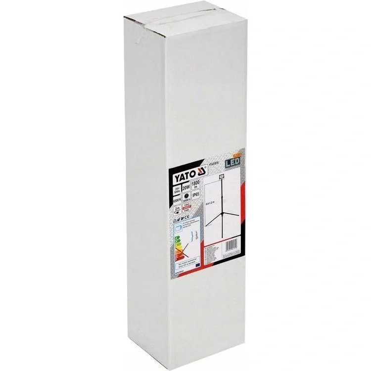 LED-Flutlicht mit Ständer - 20W - 1800LM - 120cm - 6