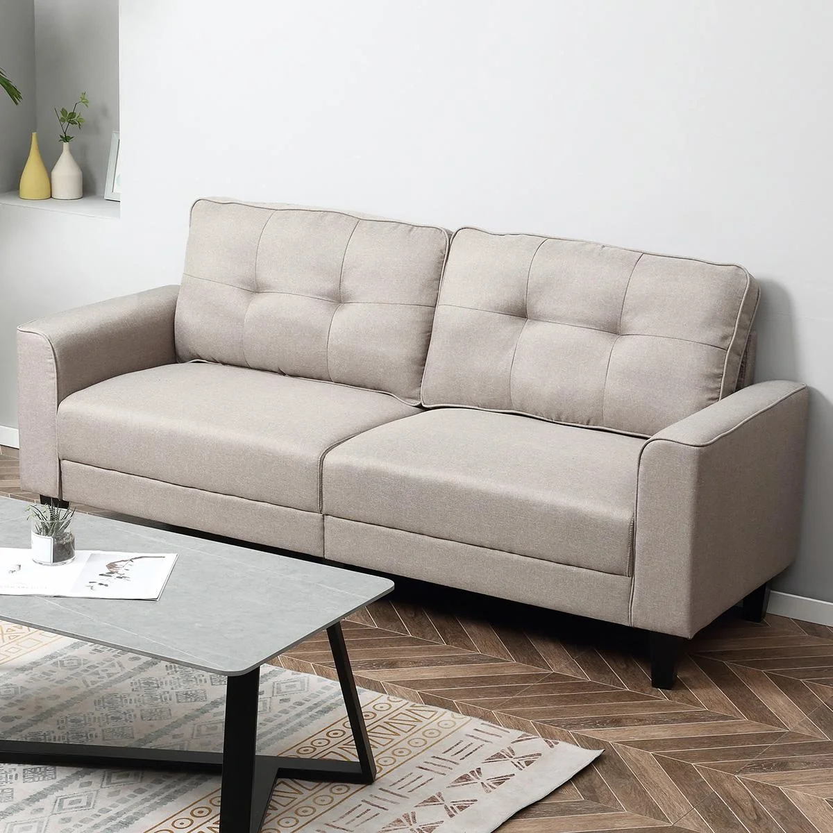 2-Sitzer Sofa 202 cm x 72 cm x 91 cm - 3