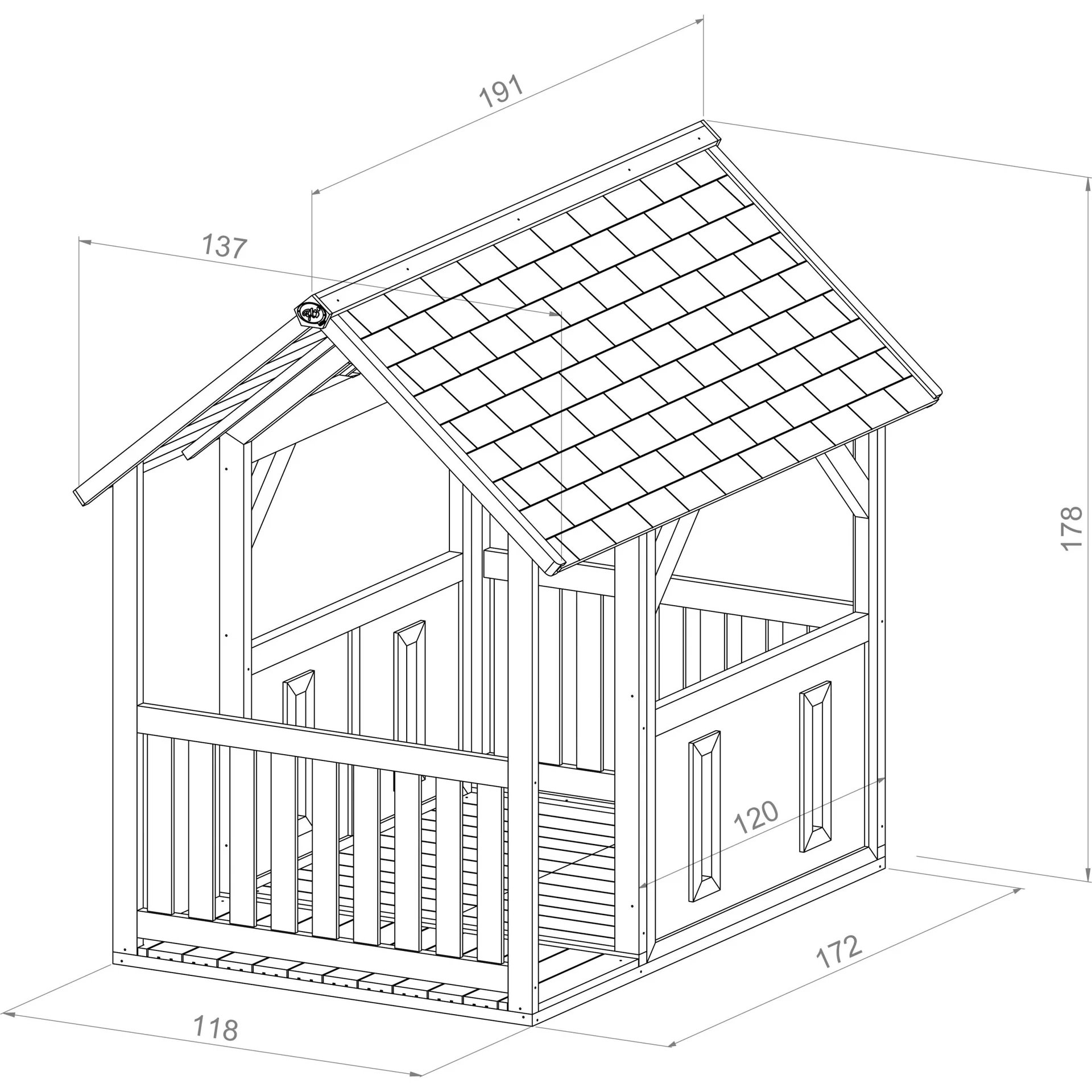Forest Spielhaus - 2