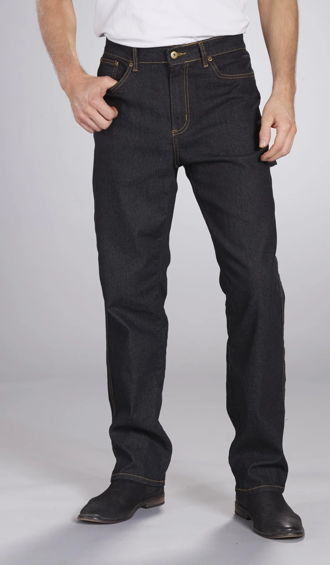 Stretch Workerjeans, Farbe schwarz, Gr.48 - 12