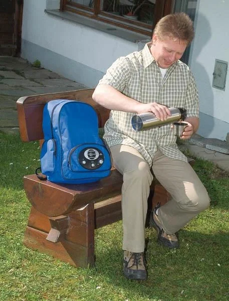 Camping Rucksack mit UKW Radio - 2