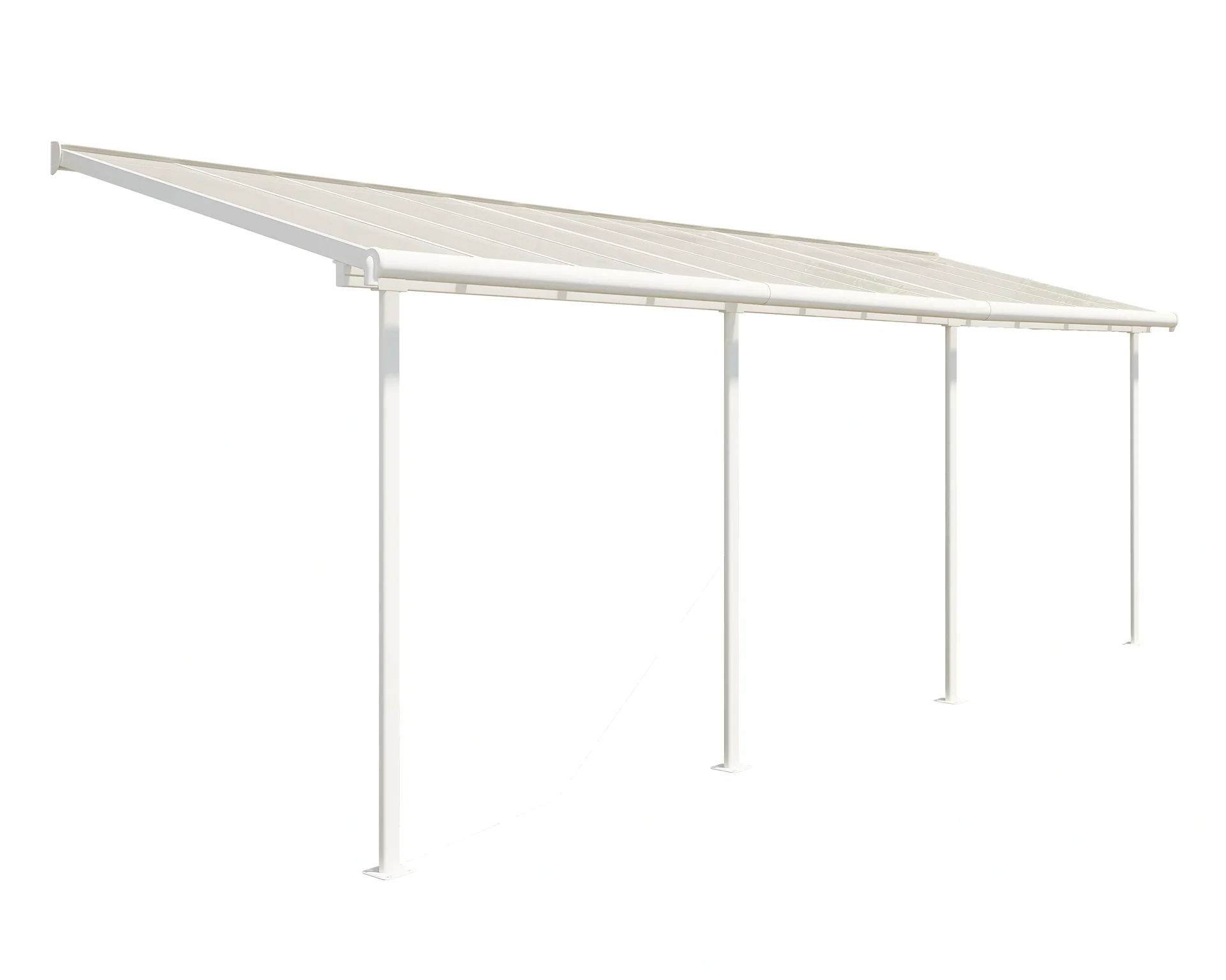 Sierra Terrassendach 230 x 670 cm, weiß - 7