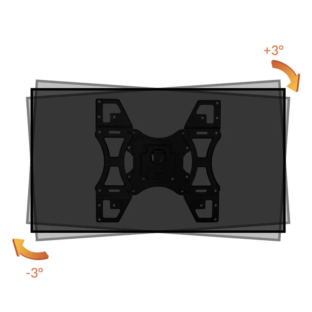 TV-Wandhalterung 32-75 Zoll Schwarz - 7