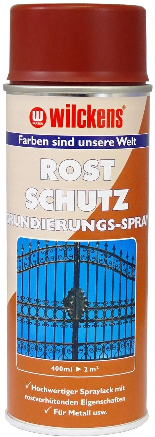 Rostschutz Grundierungs-Spray, Rotbraun, 400 ml - 1