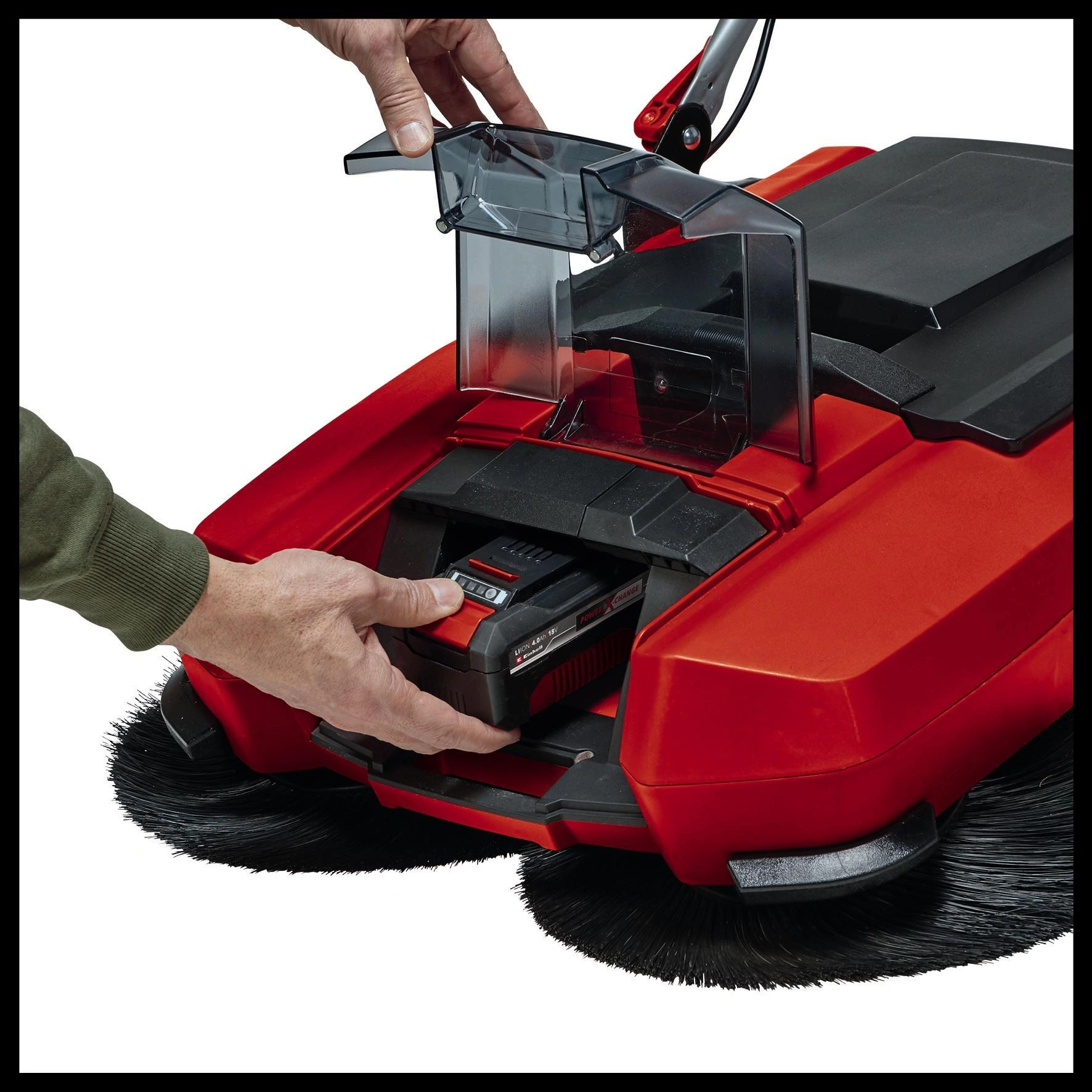 Akku-Kehrmaschine TE-SW 18/610 18 V, 20 Liter - 8
