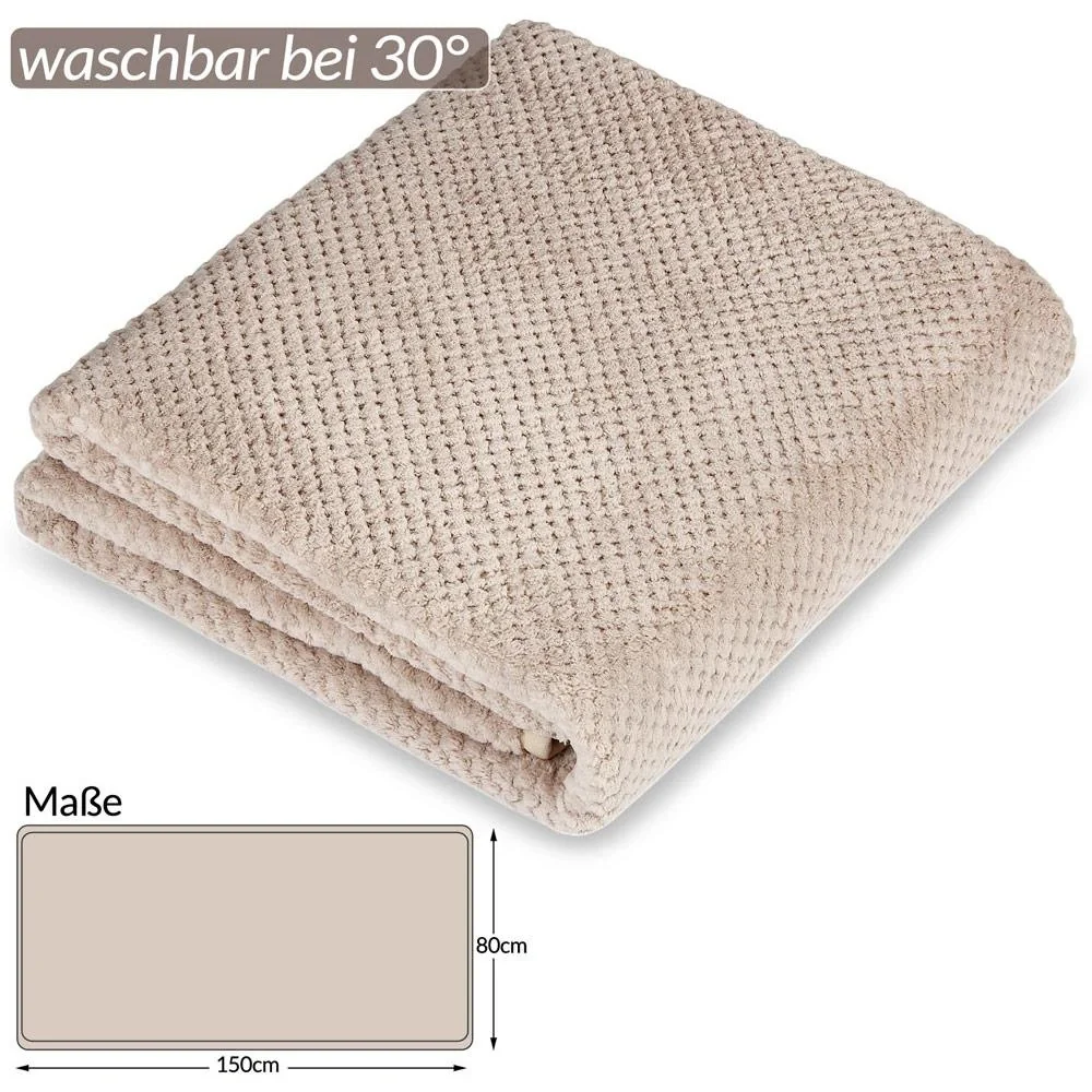 Heizdecke 3-lagig 7 Heizstufen - 150x80cm - 6