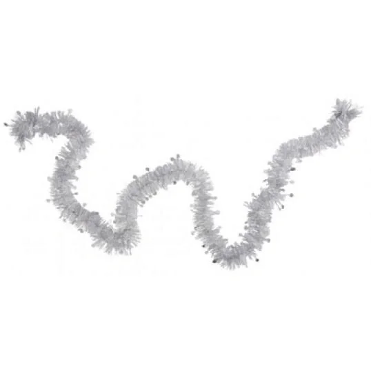 Weihnachtsgirlande - 2 Meter Silber - 1