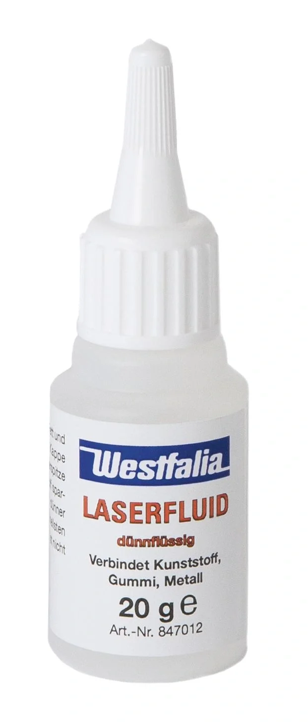 Füllpulver für Laser-Fluid, erzeugt extrem harte Klebemasse - 2