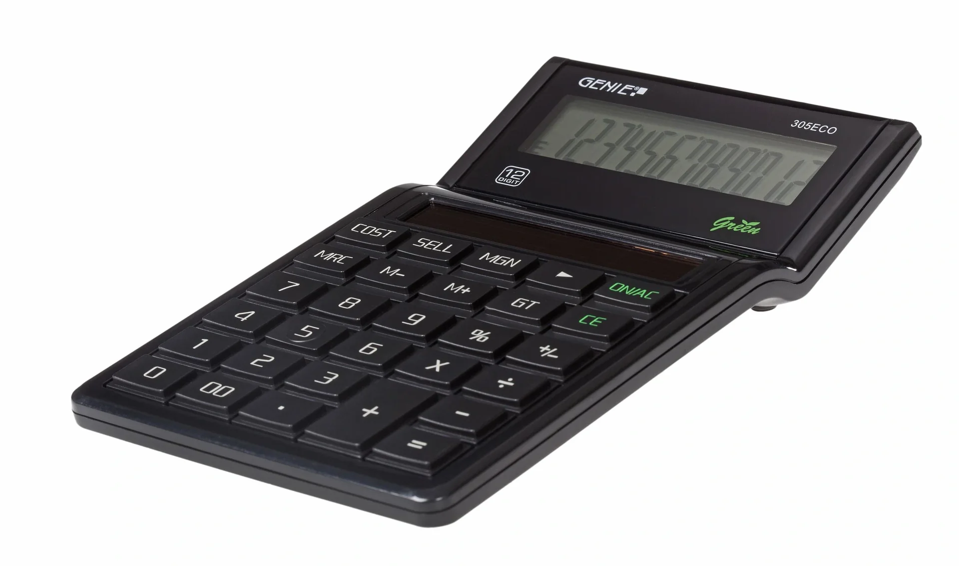 Solar Taschenrechner, 12stellig mit Business Funktionen - 2