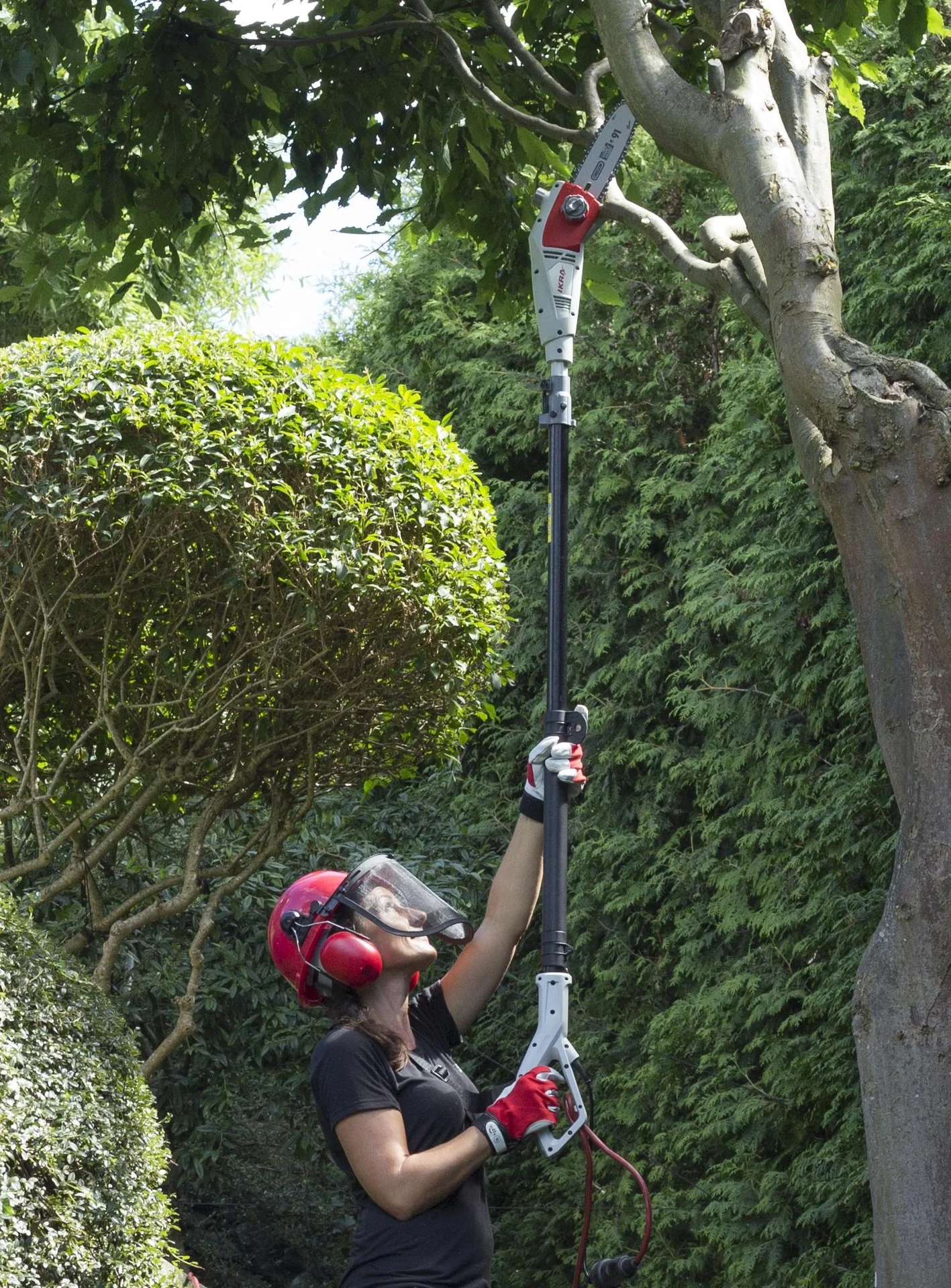 Elektro-Hochentaster, Teleskop-Astsäge „IEAS 750“, 750 Watt - 8