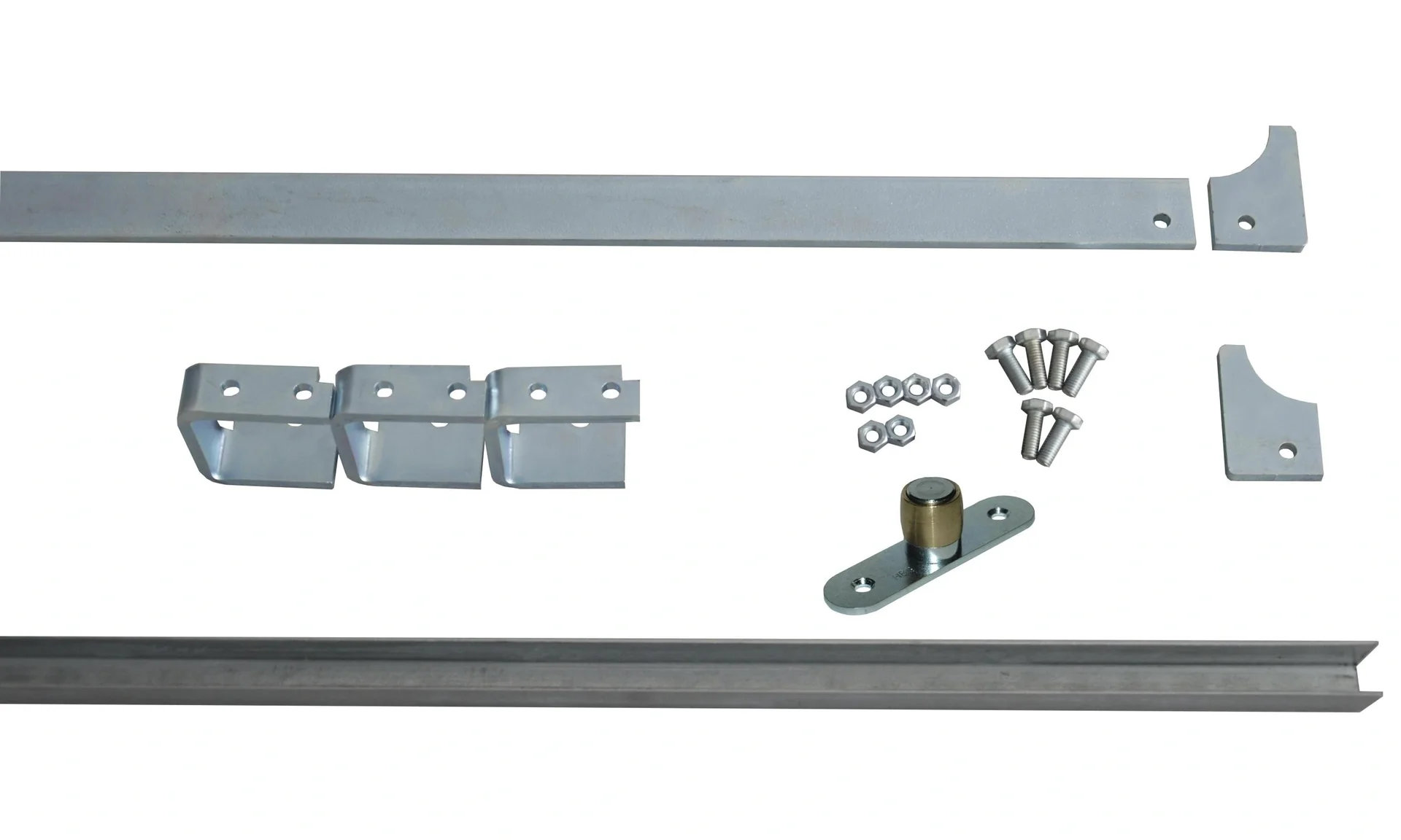 Laufschienen-Set 50 x 10 mm, 1,85 m lang - 1