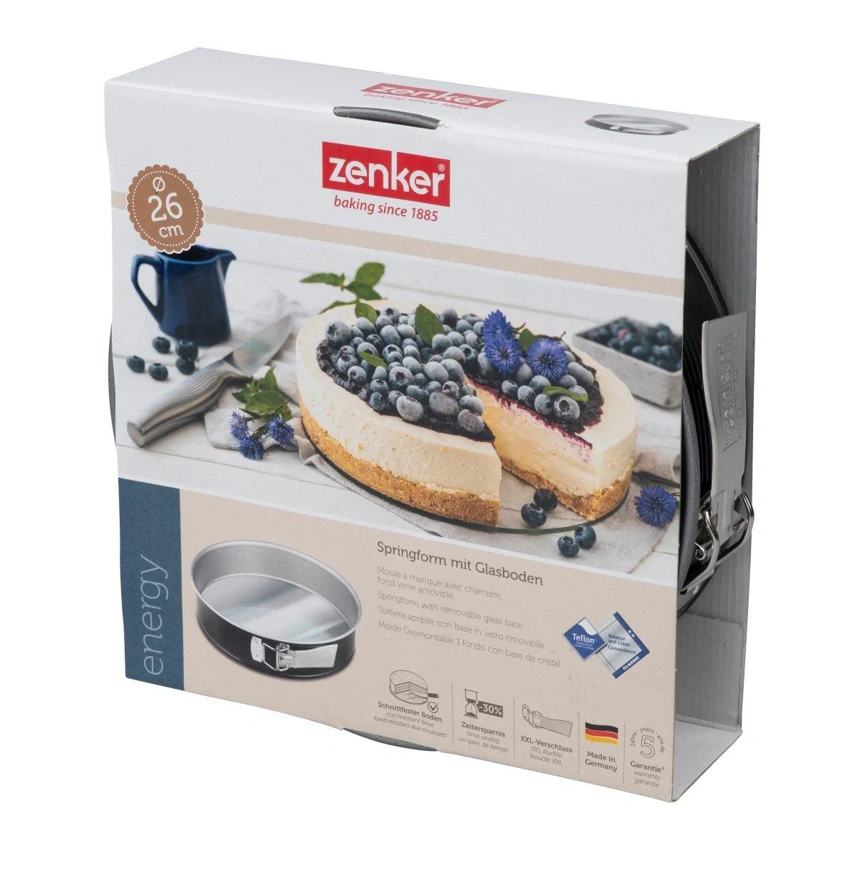 Springform mit Glasboden Energy 26 cm - 9