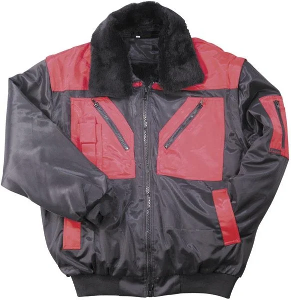 Ganzjahres Blouson, Farbe rot/ schwarz, Gr. L - 2