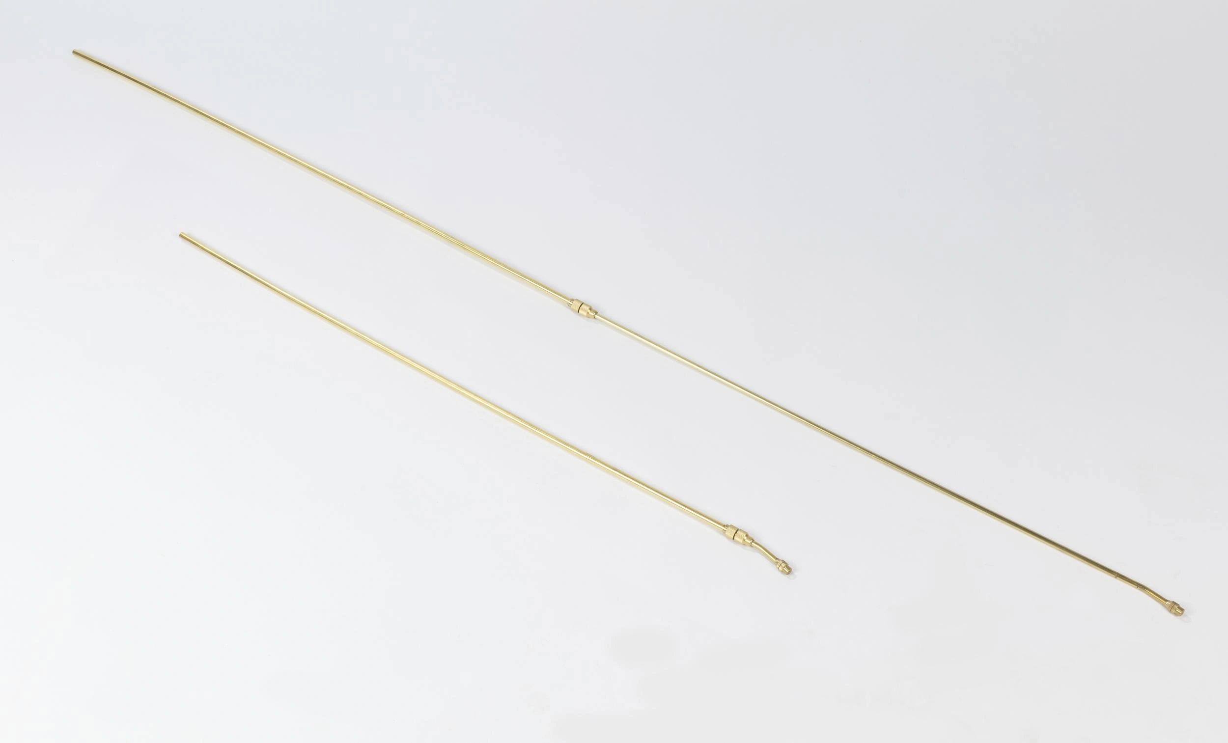 Messing Teleskoplanze 80 - 150 cm - 4
