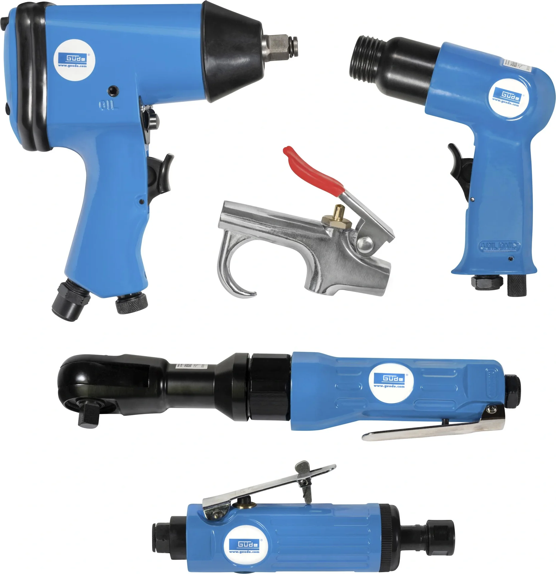 Druckluftgeräte-Set 71-teilig - 7