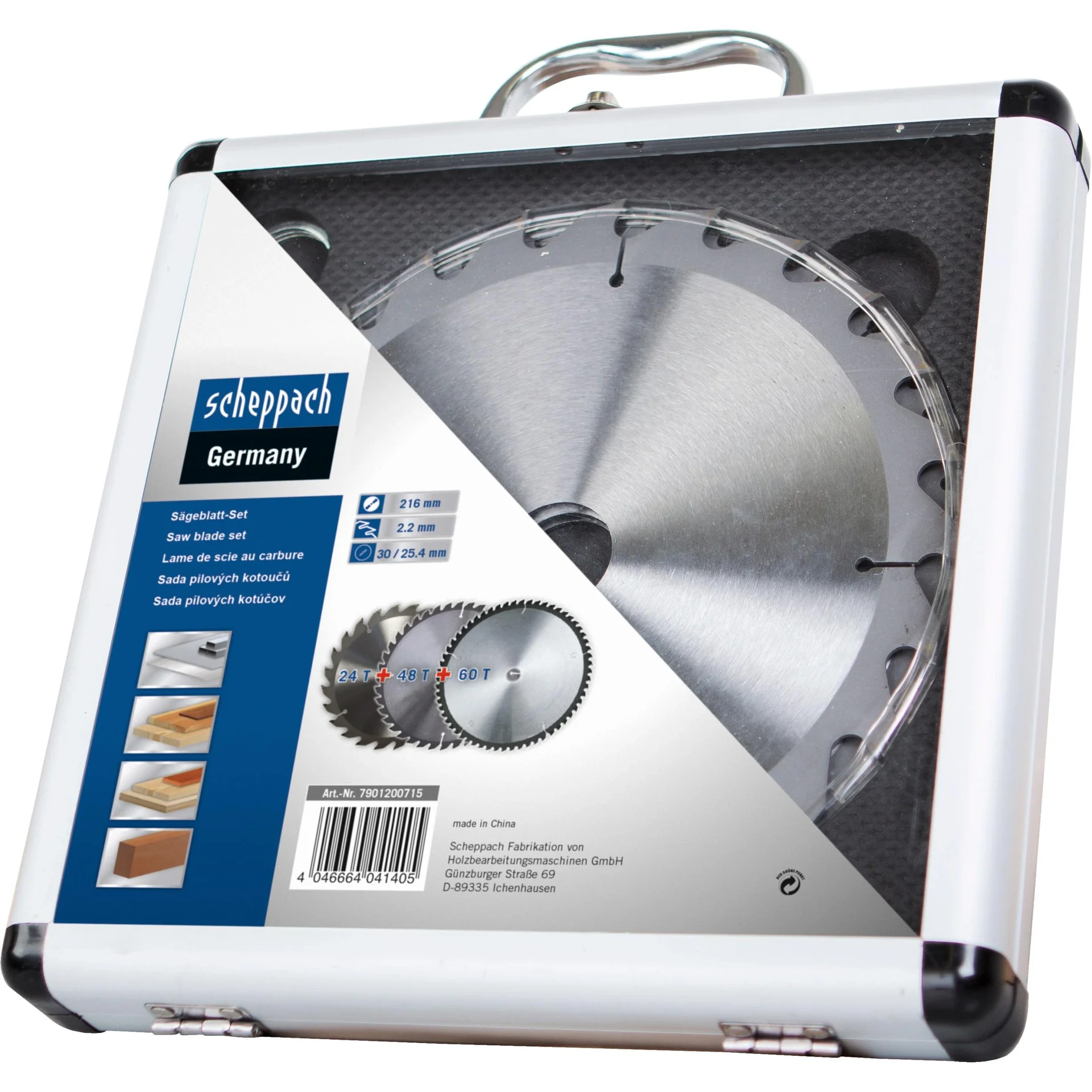 Sägeblatt-Satz O210mm, 3-teilig - 3