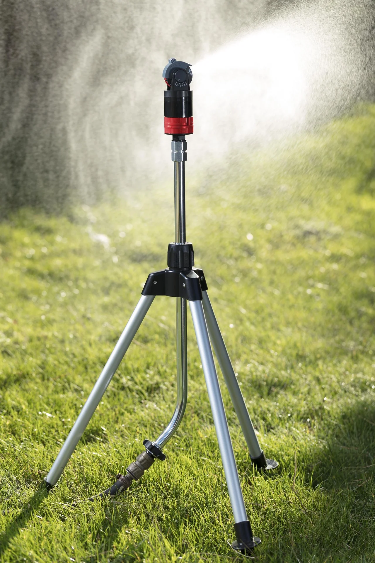 Rasenregner mit 5-Fach Sprühkopf - 9