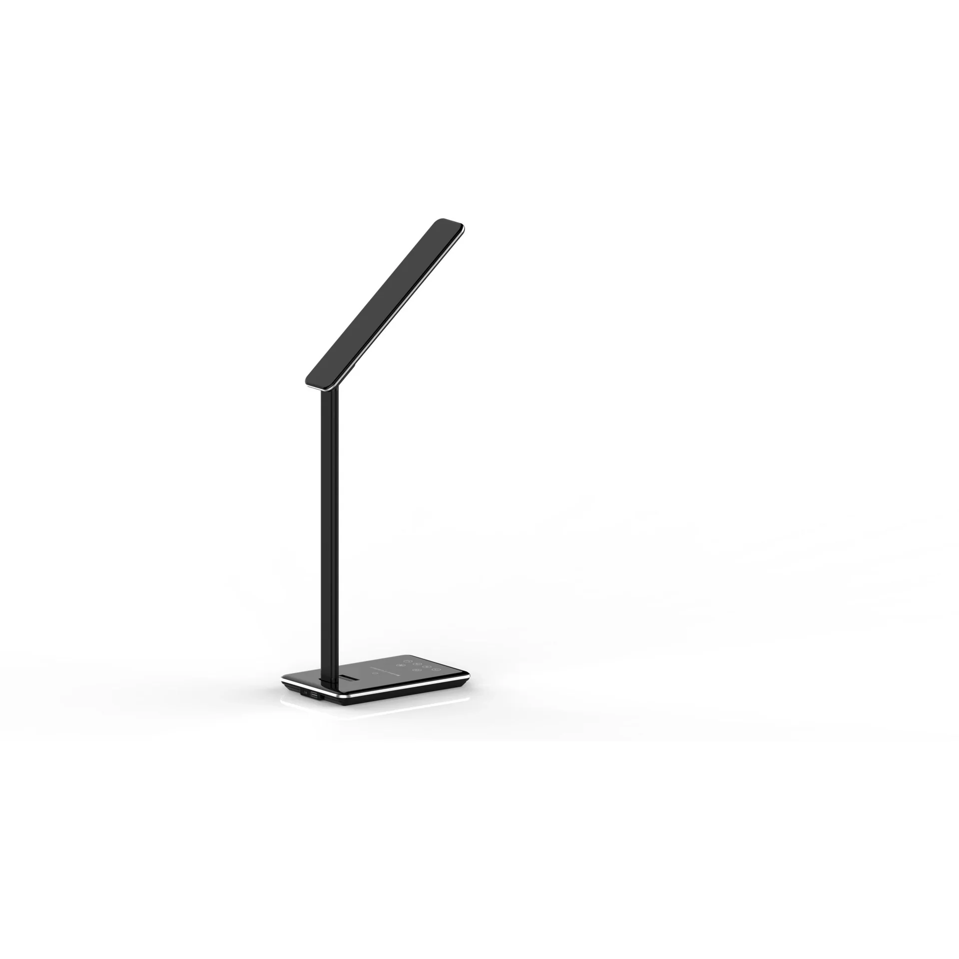 VT-7405 Tischlampe / Schreibtischlampe mit drahtlosem QI-Ladegerät - schwarz - 6