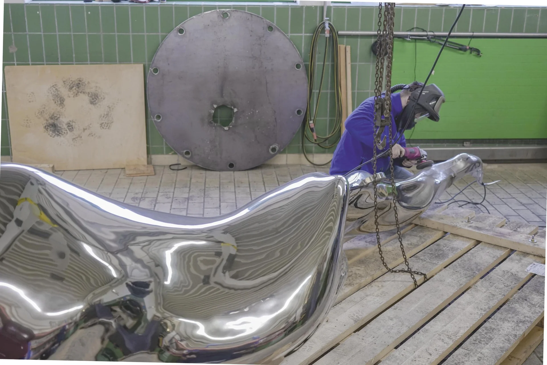 Polierscheibe BRIGHTEX FLAP SUN 125 mm, 3er Set - 3