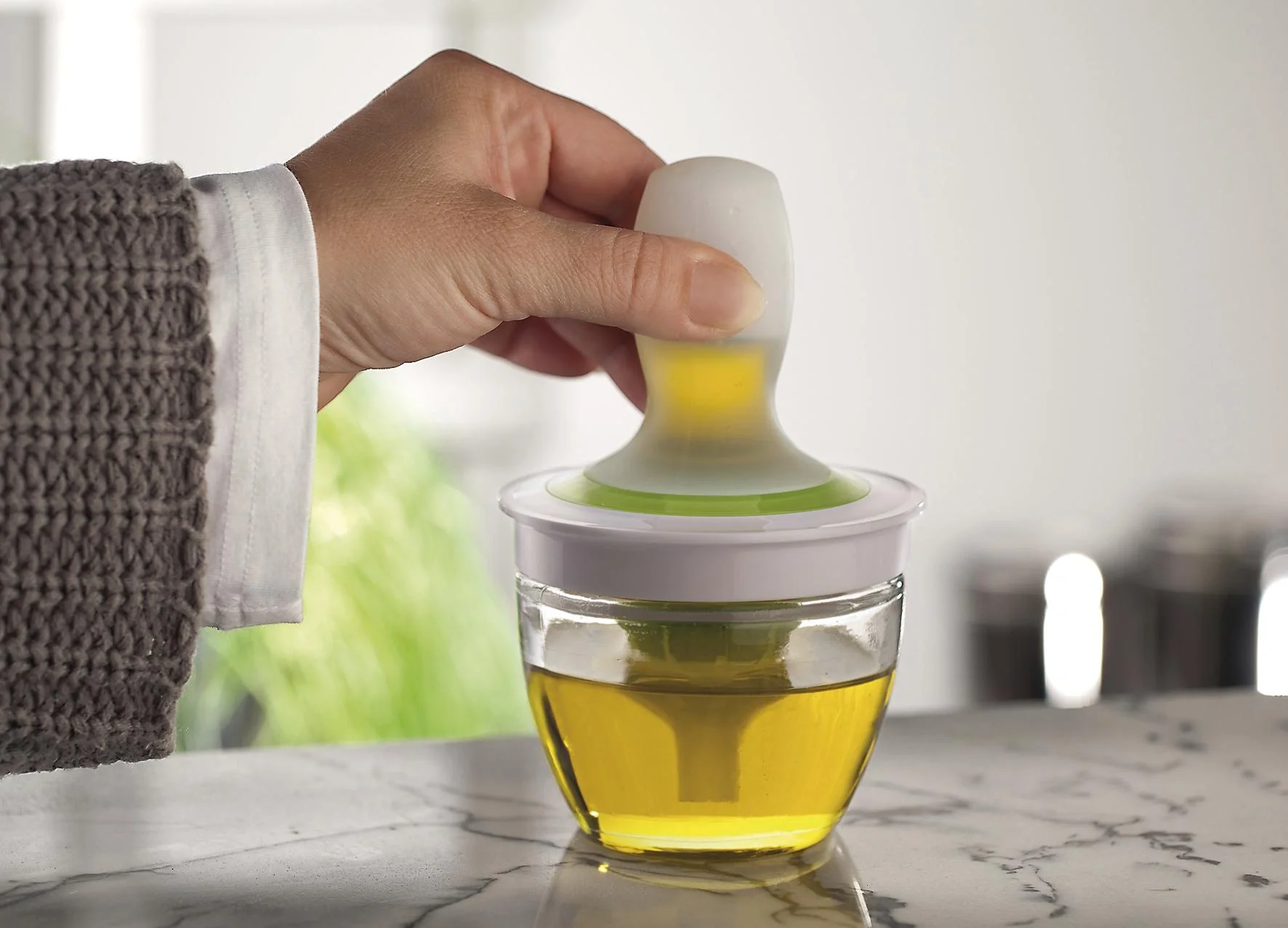 Marinade Pinsel-Töpfchen - 2