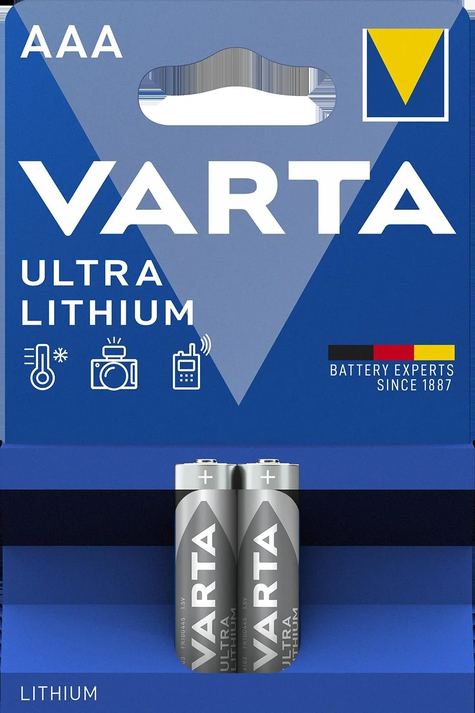 Ultra Lithium Micro (AAA) Batterie - 2 Stück - 3