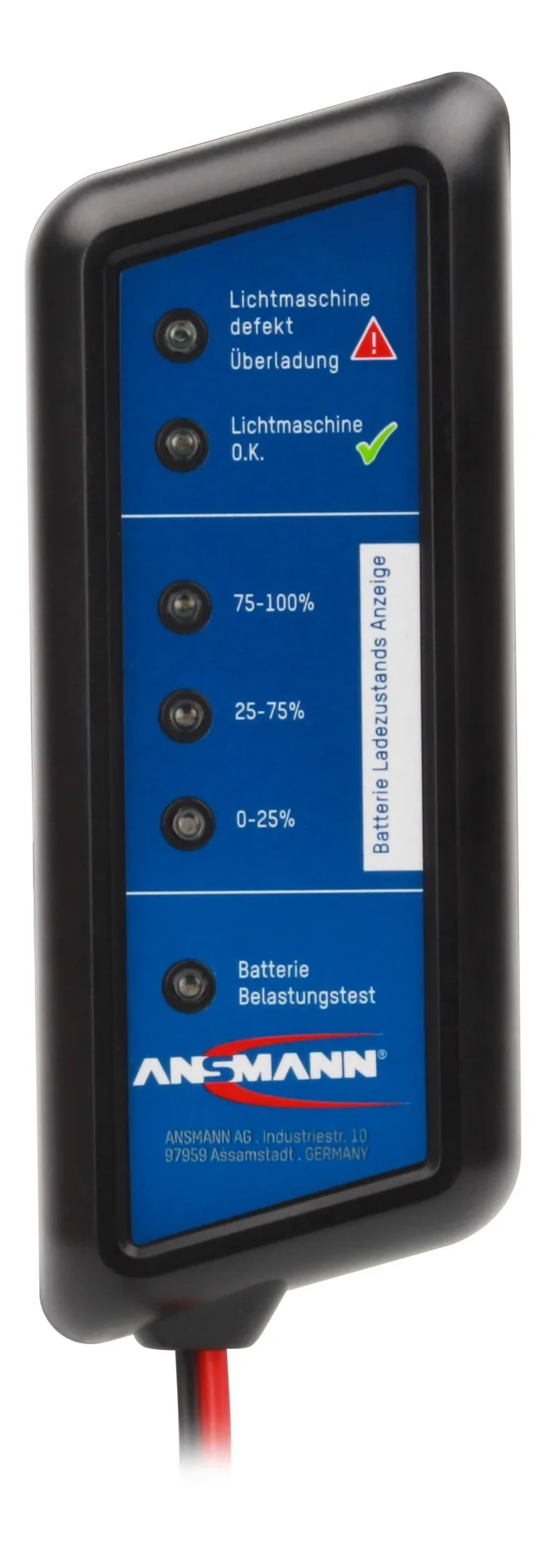 Batterietester 12V / 24 V mit LCD Anzeige - 3