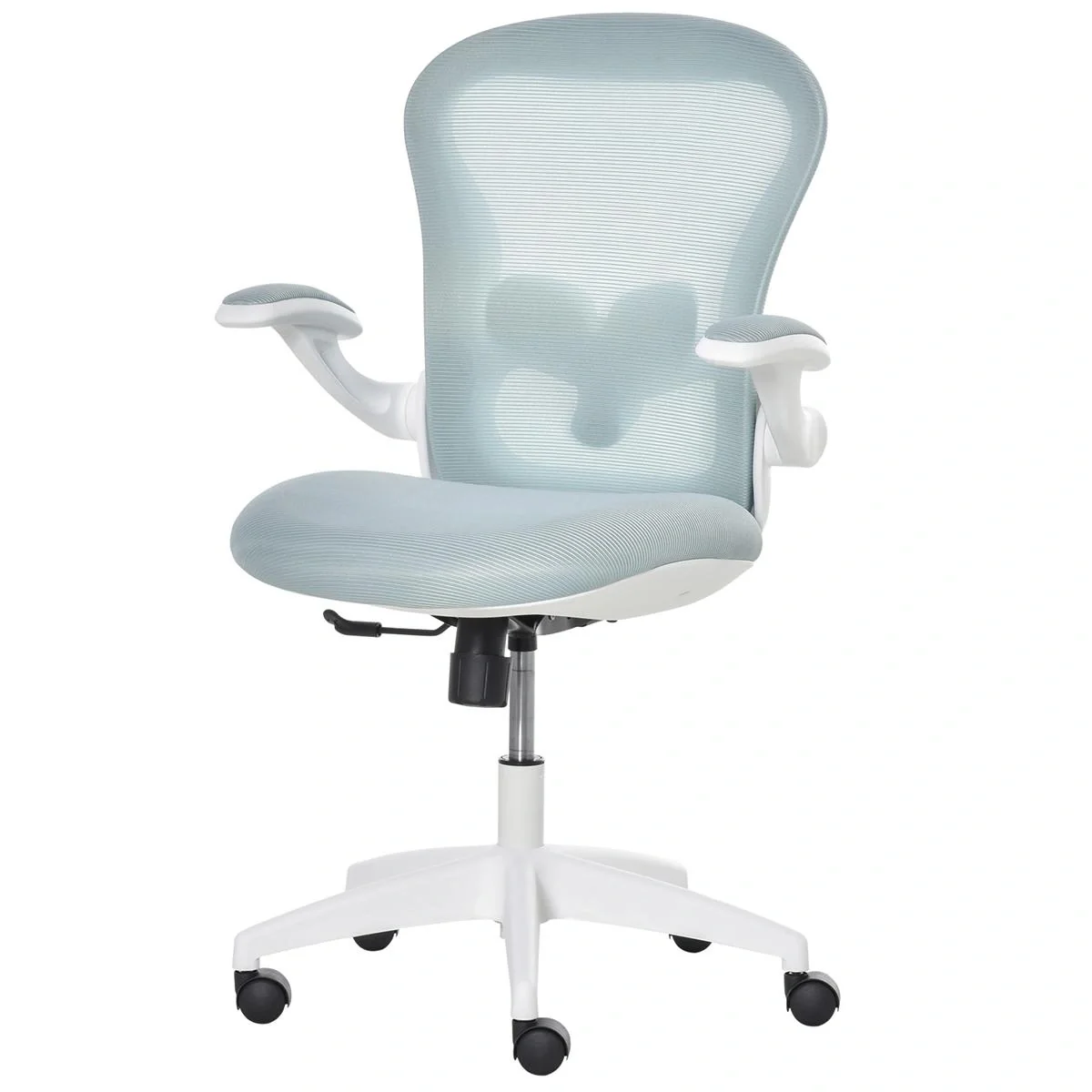 Bürostuhl mit Mesh-Gewebe Schreibtischstuhl Höhenverstellbarer Gaming-Stuhl Home-Office ergonomisches Design Schaumstoff - 4