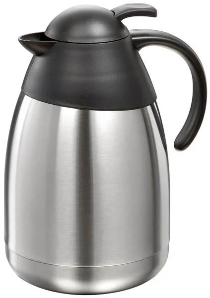 Edelstahl Isolierkanne, 2,0 Liter, Höhe mit Deckel 27 cm, ohne Deckel 24,5 cm - 3