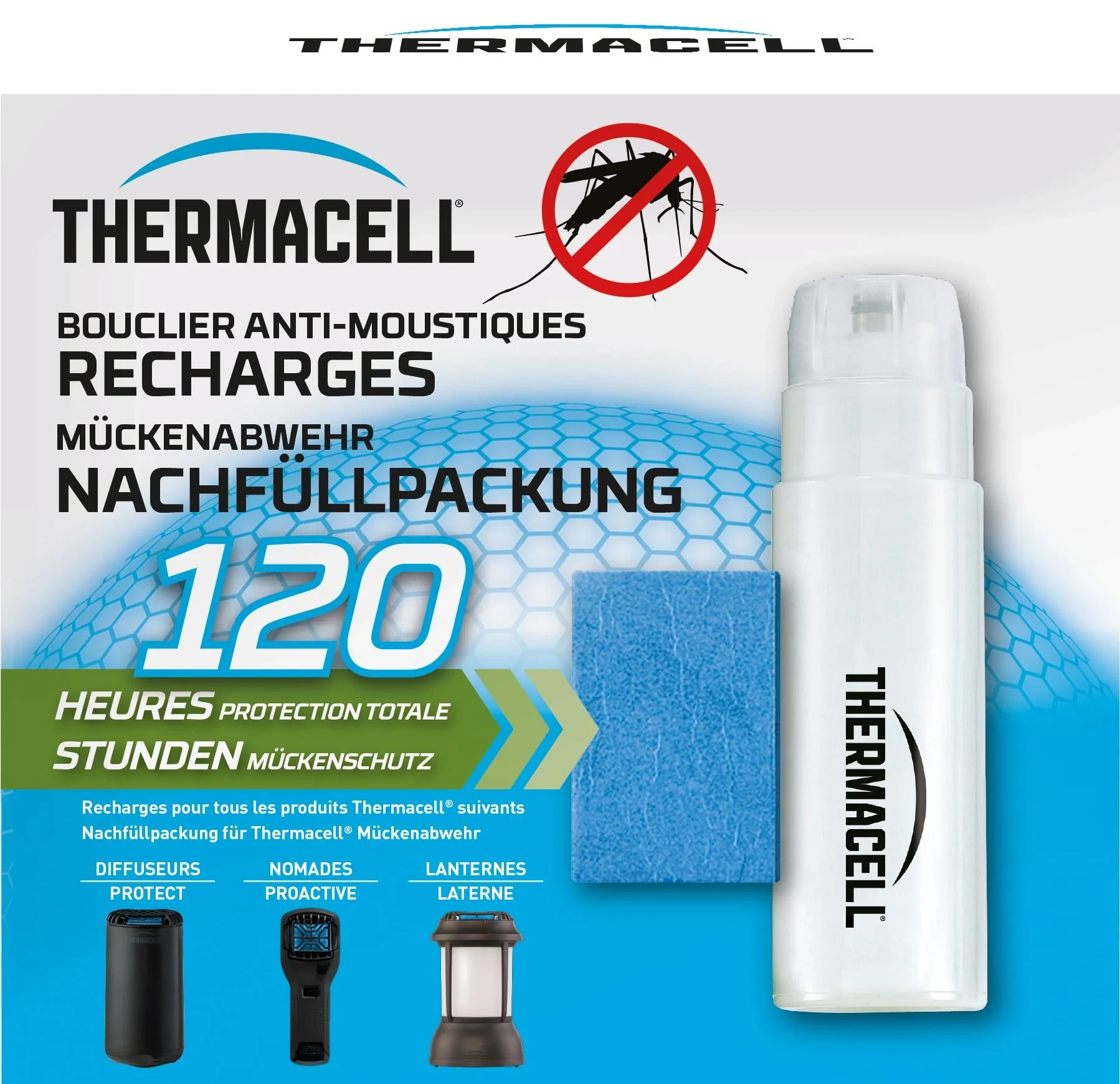 Mückenabwehr Nachfüllpackung 120 Stunden - 2