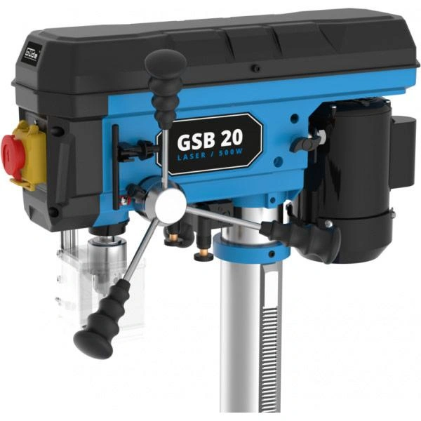 Säulenbohrmaschine Xtra Long GSB 20 mit Laser und Schräge 500W - 4