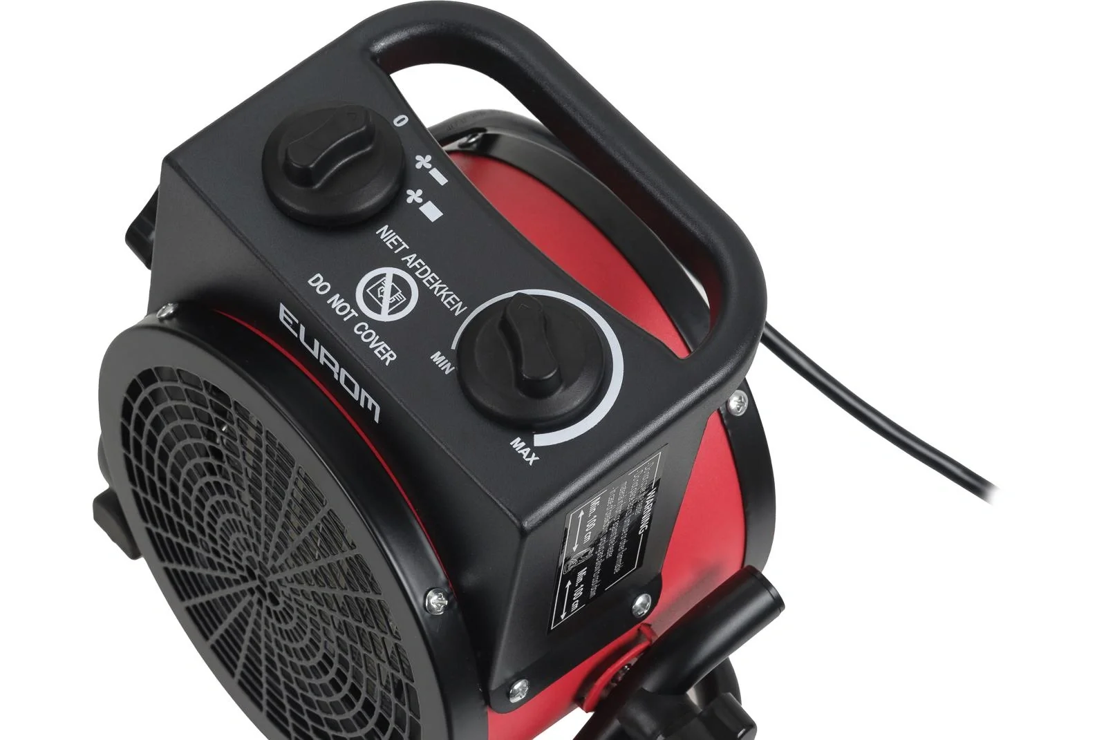 Werkstattofen mit Keramikelement EK2K Round, 2000 W - 4