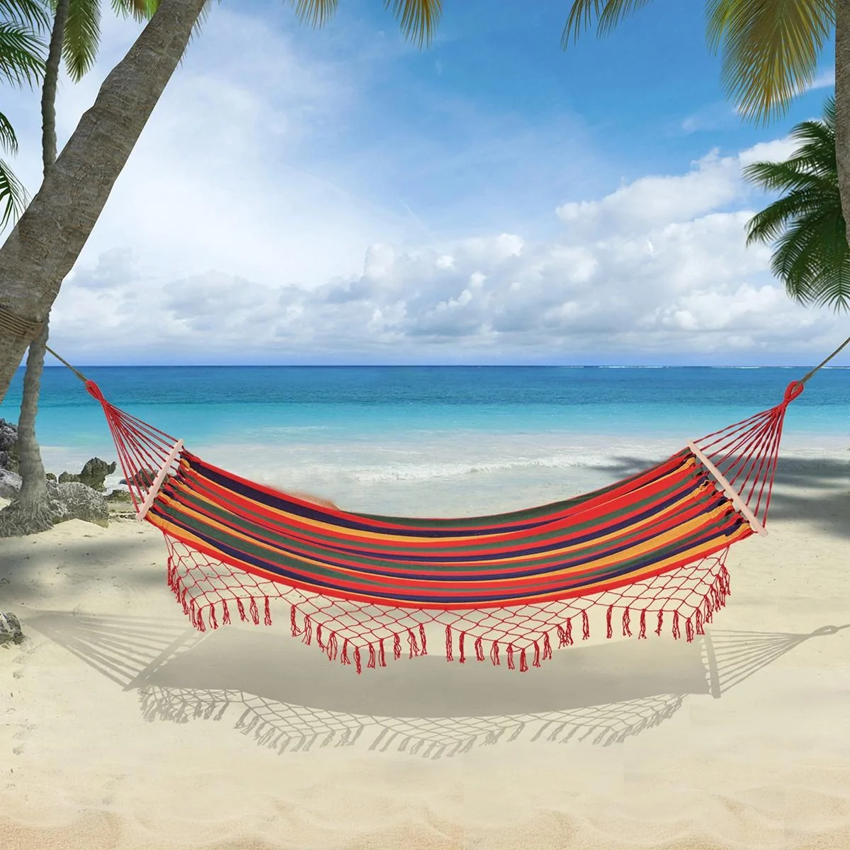 Stabhängematte bunt - 8