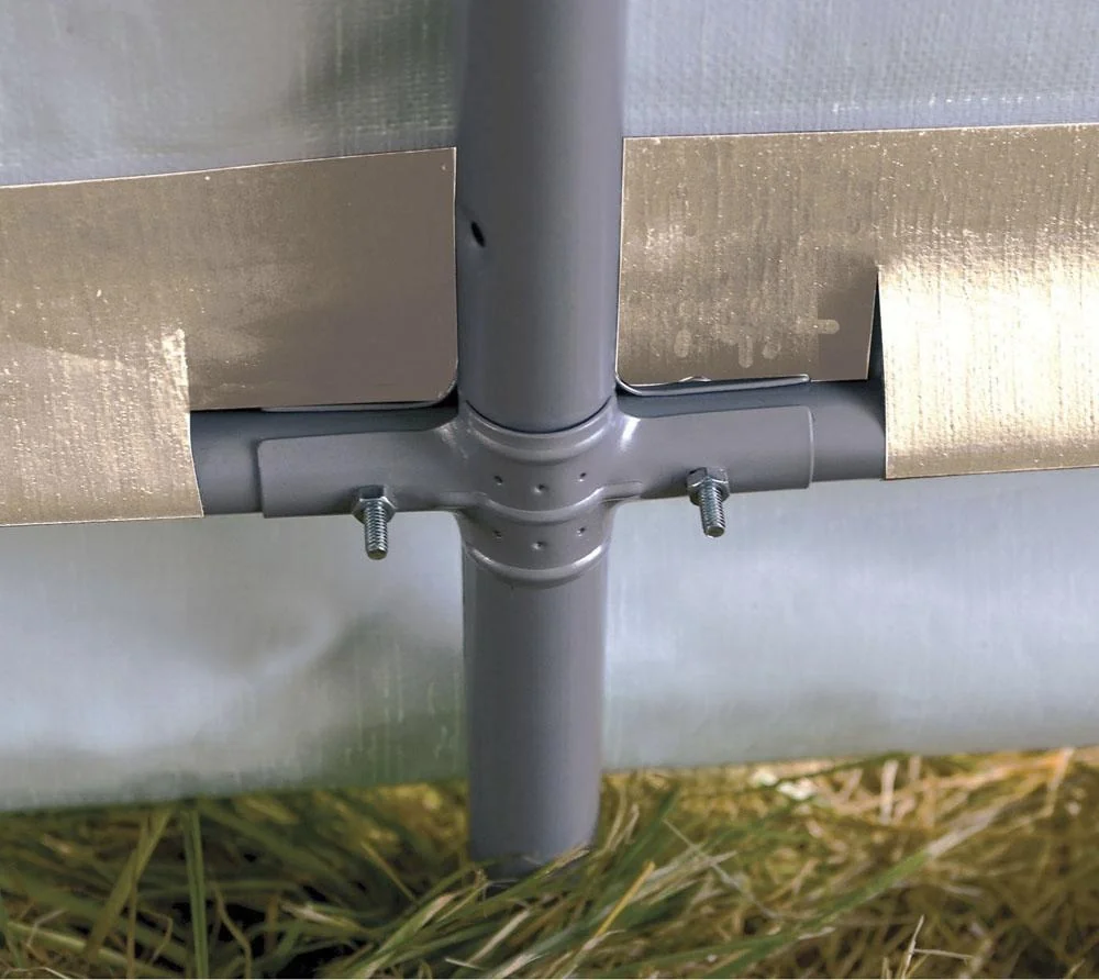 Gewächshaus Gewächshaus 4,32 m² 180x240x200 cm Weiß - 7