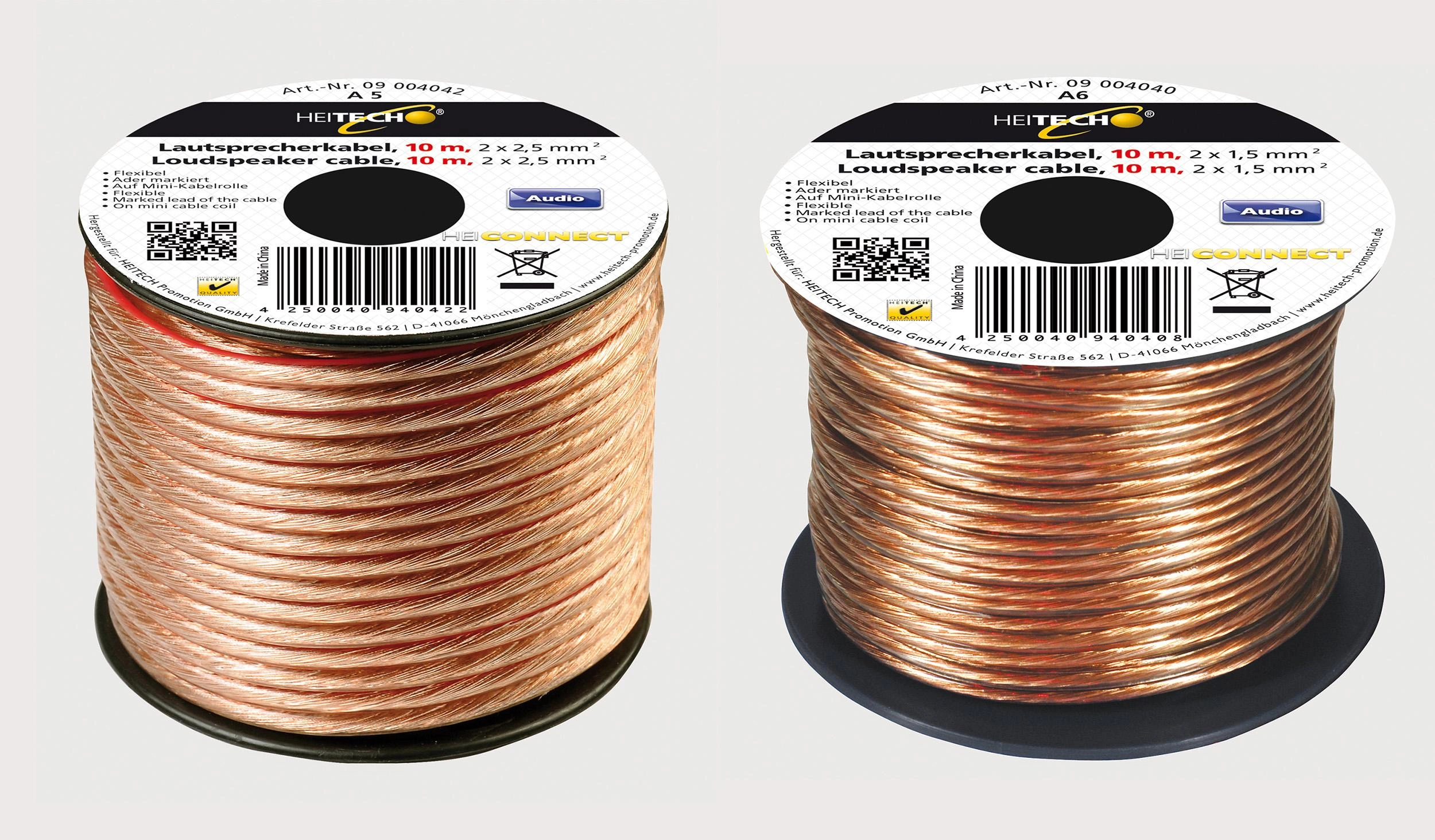 Lautsprecherkabel 10m, 2x2,5mm² - 3