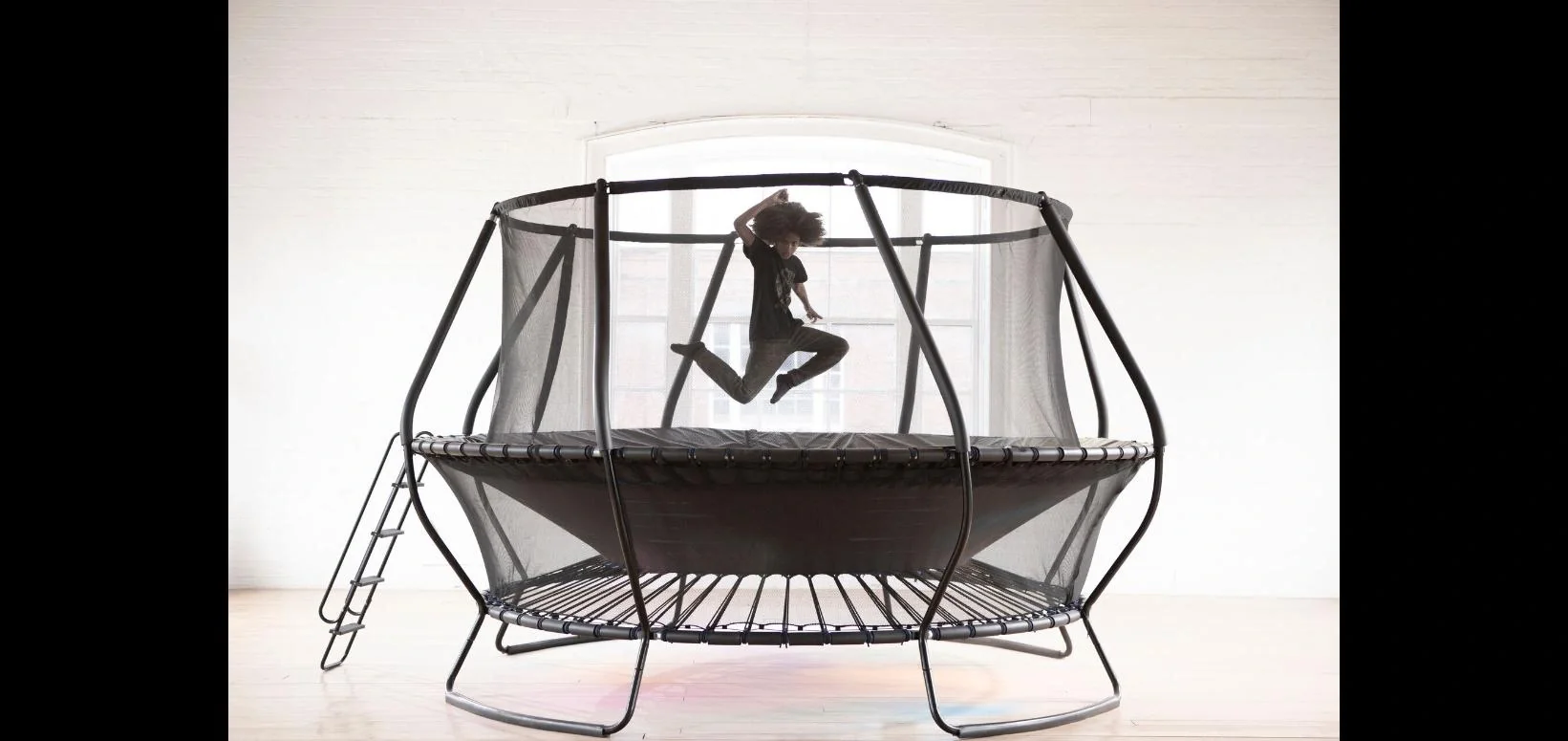 Freebound Trampolin BOWL, 416 cm mit Sicherheitsnetz, Outdoor-Trampolin, 416 cm, rund, für Kinder und Erwachsene - 12