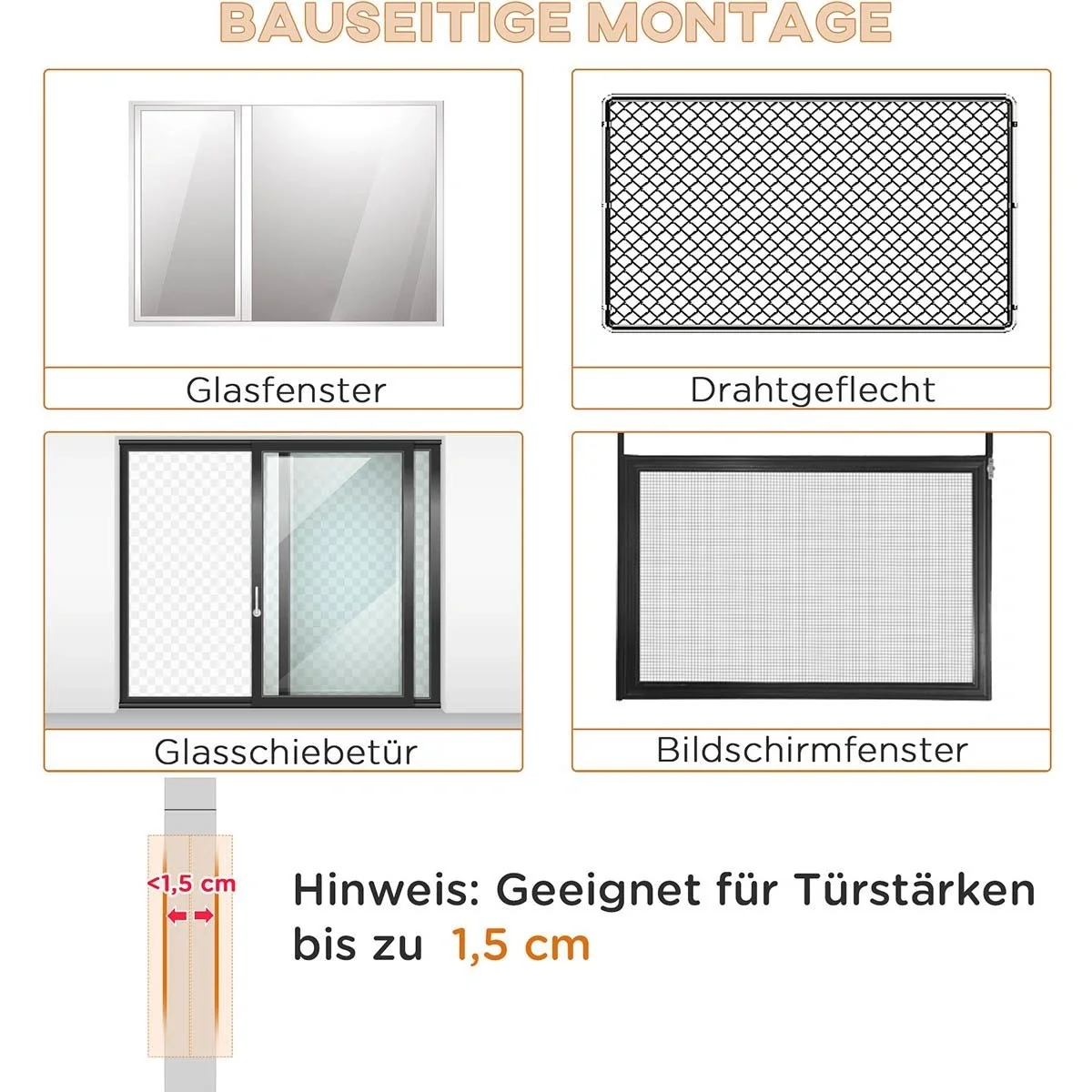 Katzenklappe Hundeklappe 4 Verschluss-Optionen mit Magnet runde Haustierklappe für Innentür Klappe für Haustiere bis 25 - 5