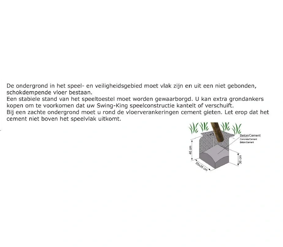 Doppelschaukel Charlotte Rundholz mit Strickleiter - 2