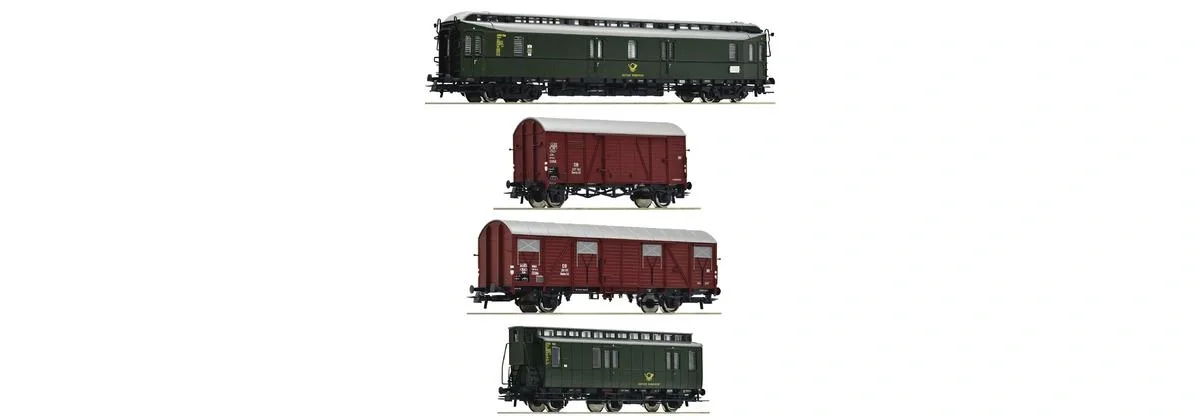 4er Set Postzug DB - 1
