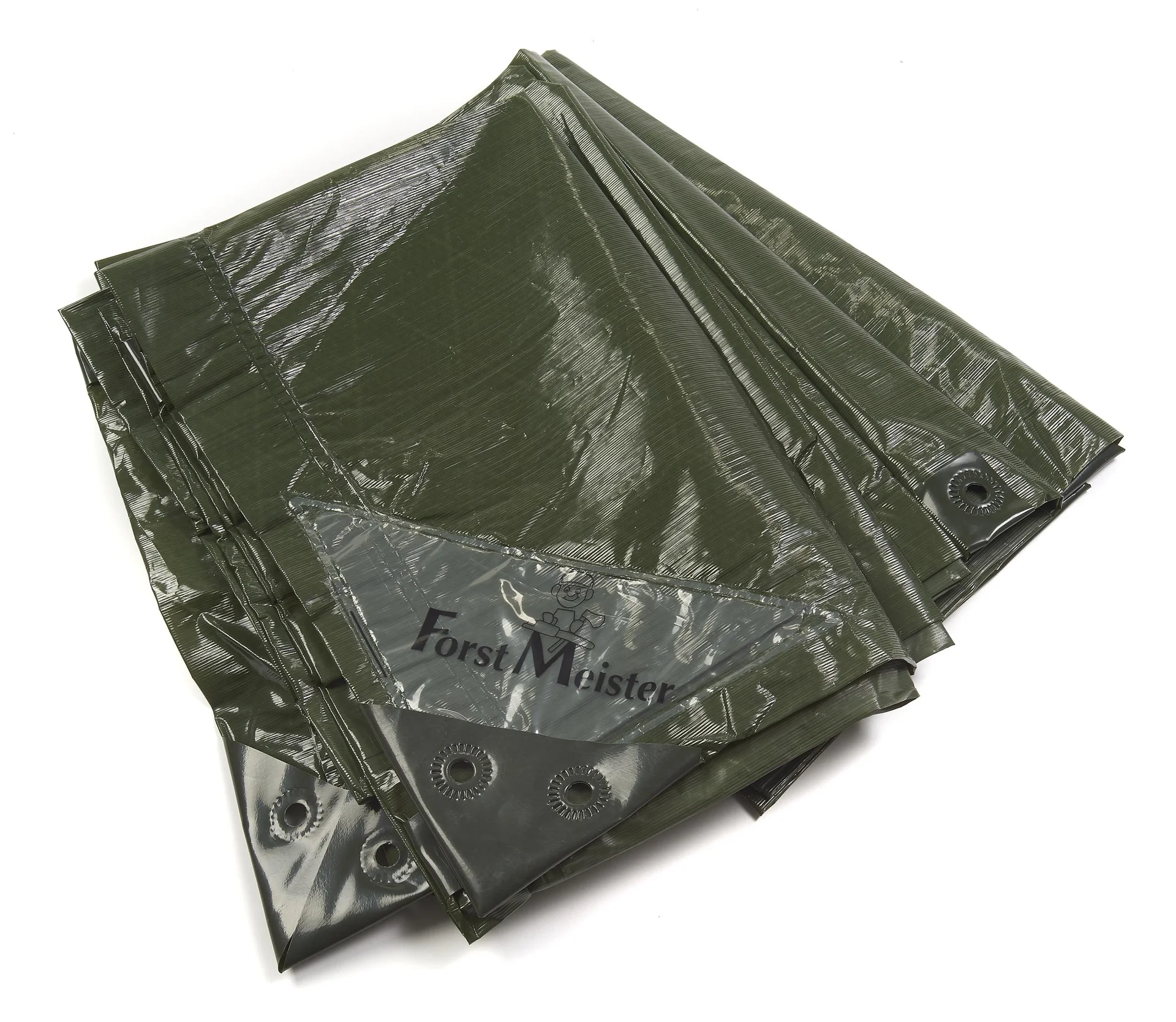 Abdeckplane, grün, stark 90 g/ m², 8 x 12 m - 3