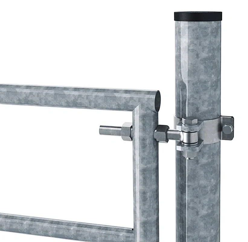 Scharnierbolzenaufnahme für Weidetore, 2er Set - 3